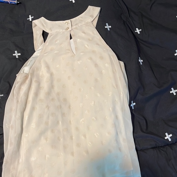 Off white, polka dot, tank top. - Picture 2 of 2